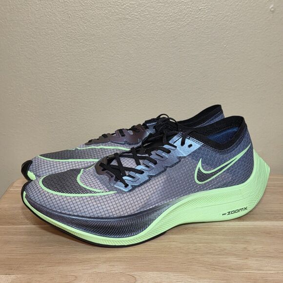 Nike ZoomX Vaporfly NEXT% Valerian Blue Vapor Green AO4568-400 Men\'s Size 13 main image 7